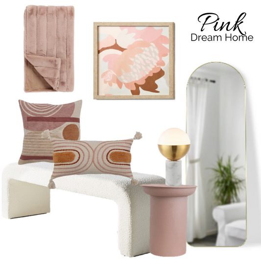 Fearless Home Decorating with Pink