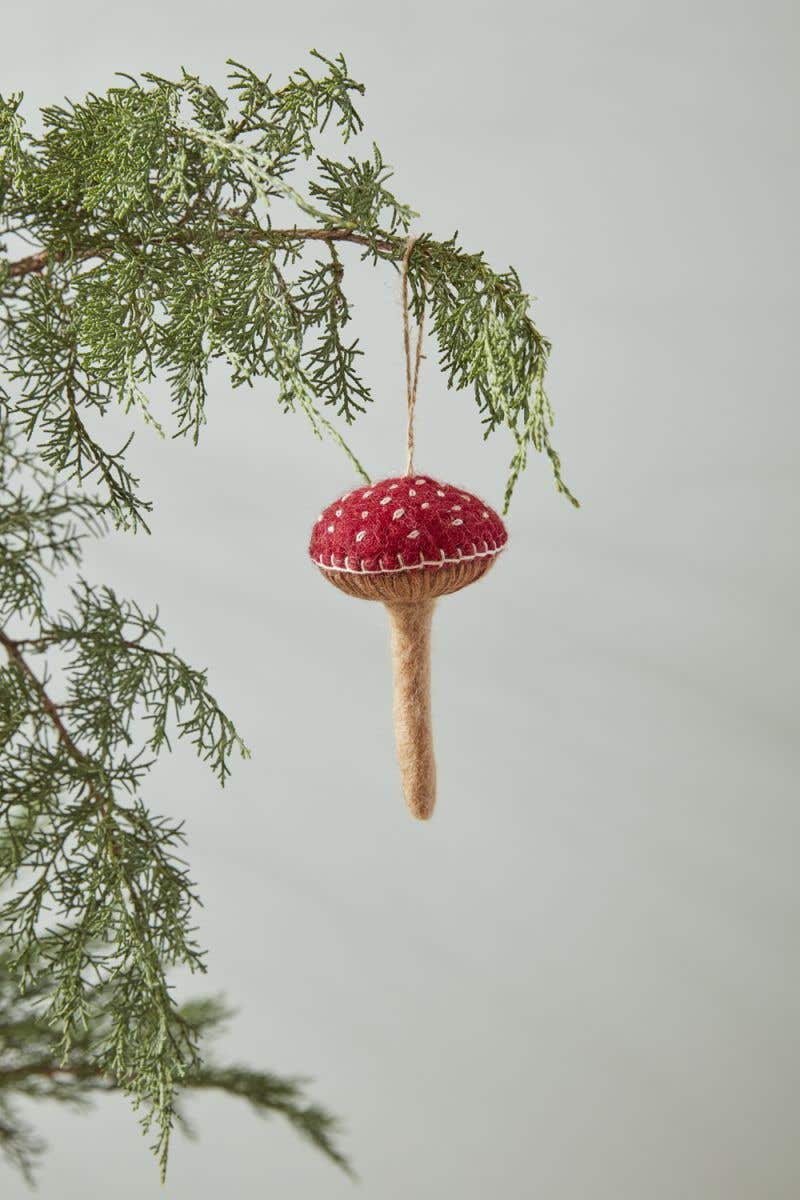 Natural Fungi Ornament