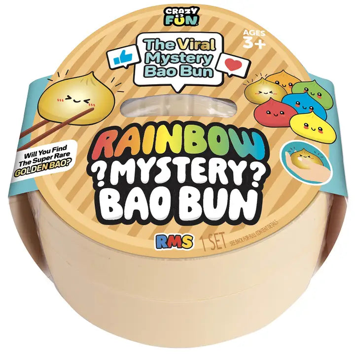 Rare Rainbow Mystery Bao Bun