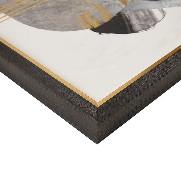 Abstract Neutral Framed Wall Art