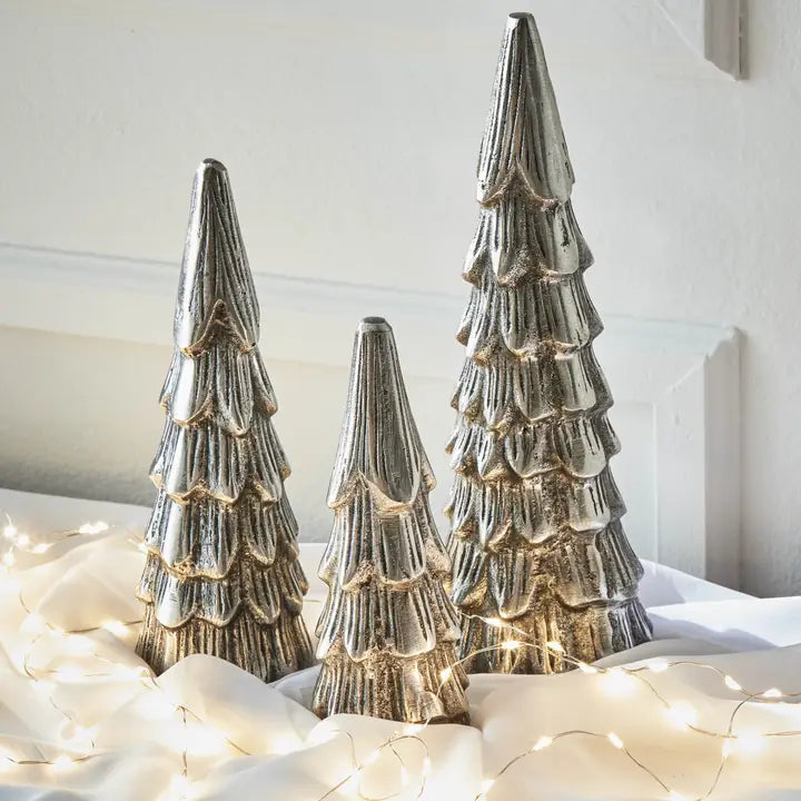 Aluminum Silver Tree Collection