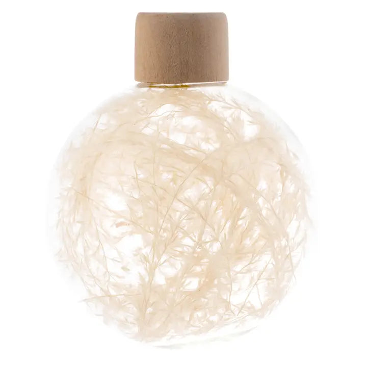 Baby's Breath Fluted Ornament
