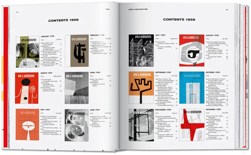 Arts & Architecture 1955-1959 Book