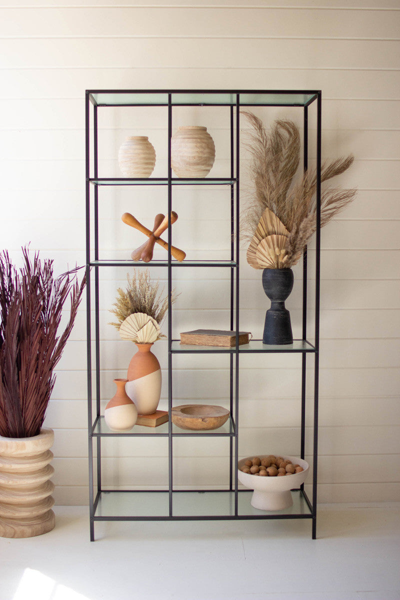 Antique Black Display Unit