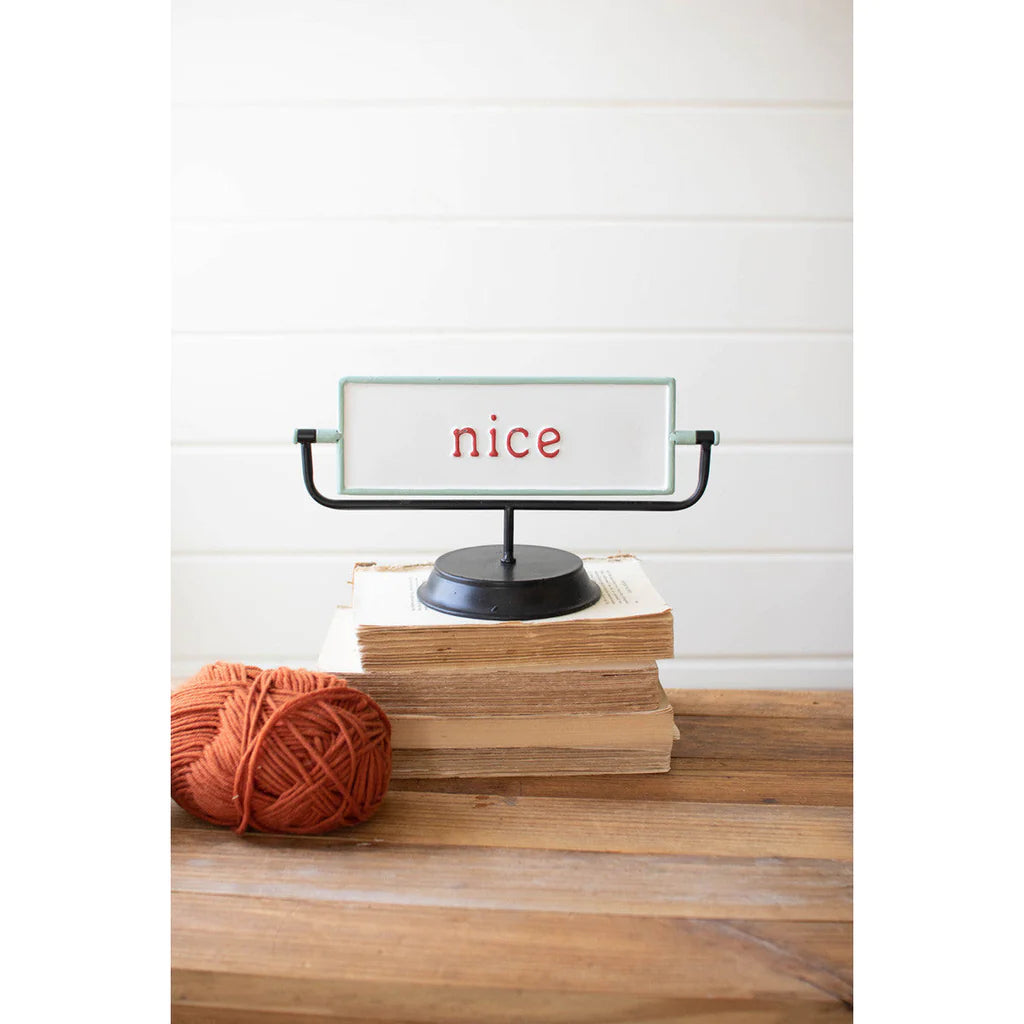 Nice or Naughty Sign