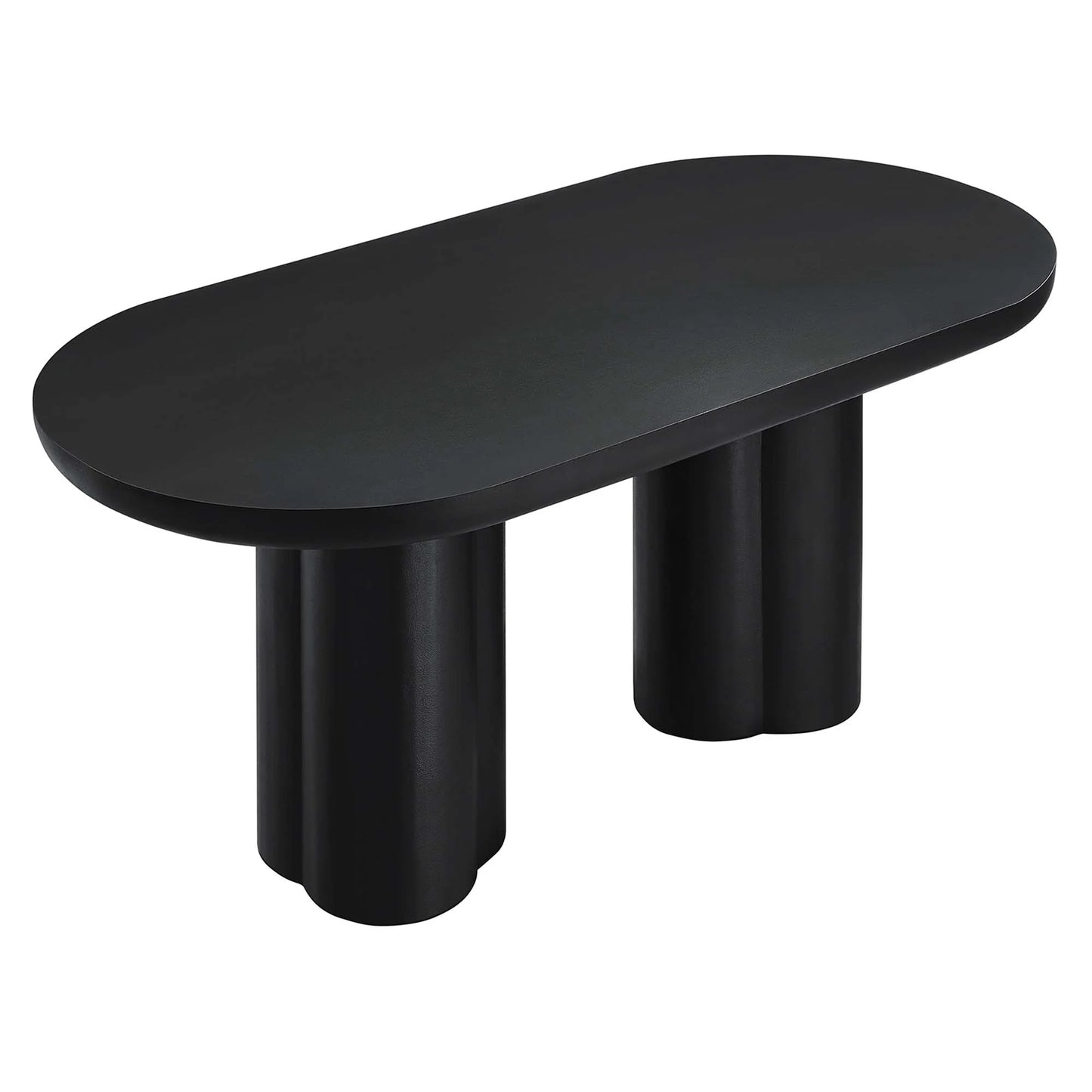 Cas Black Concrete Dining Table