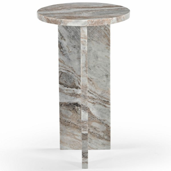 Brown Dev Marble Drink Table