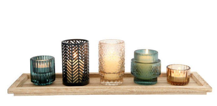 Embossed Tealight Holders