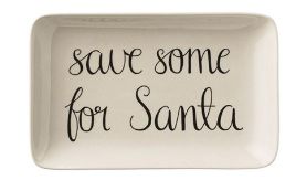 Treat Plate- Save Some For Santa