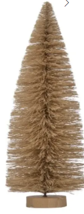 Colored Bottle Brush Trees