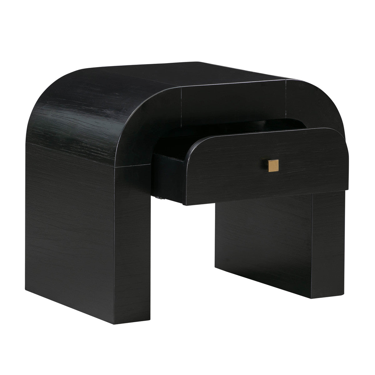 Hump Nightstand Black
