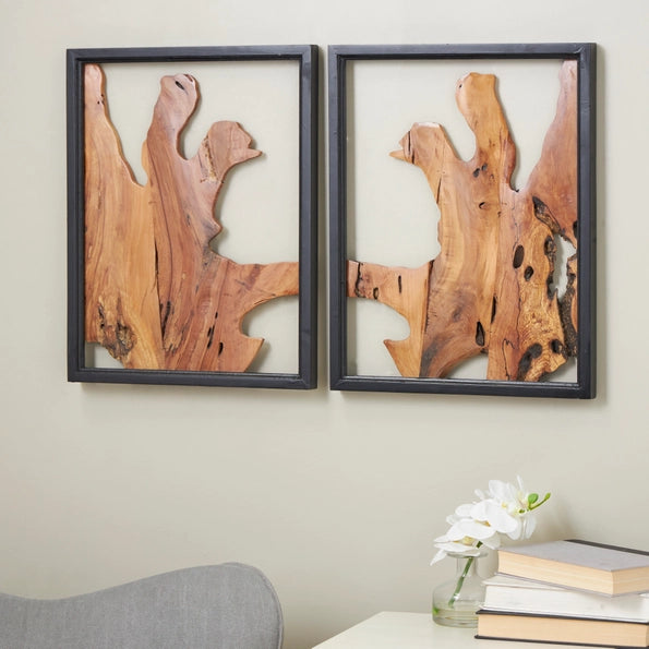 Natural Brown Wood Decor