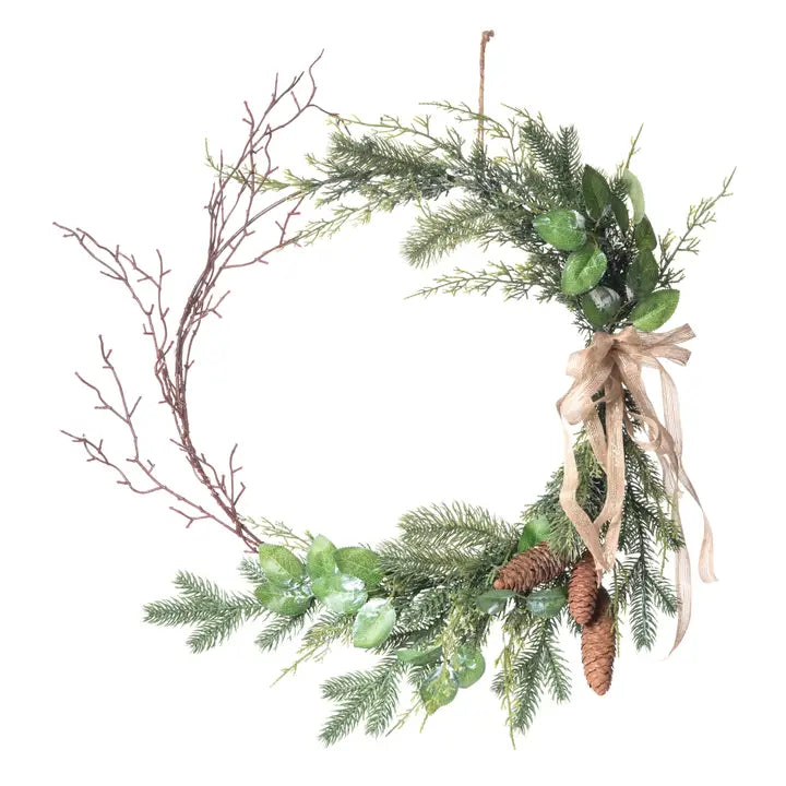 Christmas Foliage Wreath