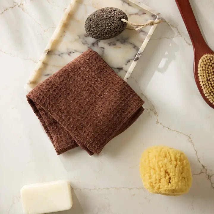 Geometry Maple Truffle Hand Towel