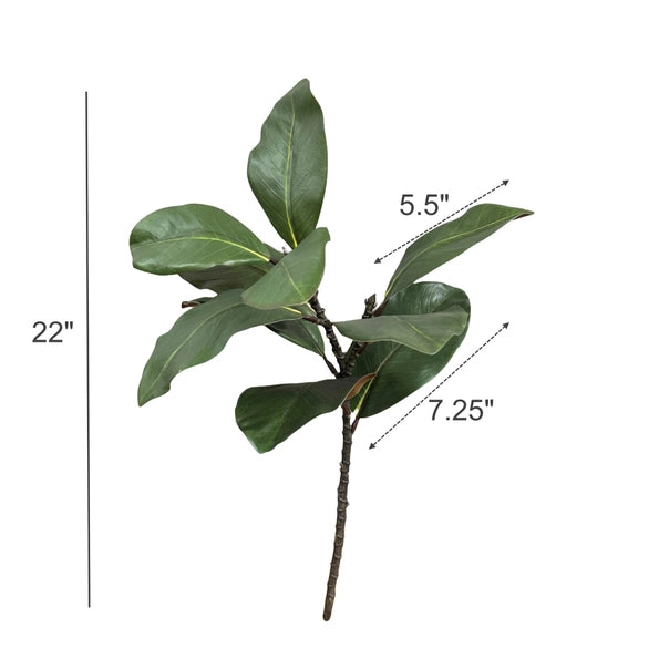 Real Touch Magnolia Stem