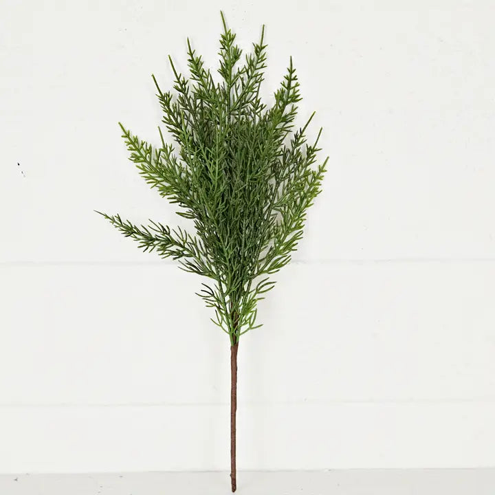 Soft Touch Evergreen Cedar Pine Pick