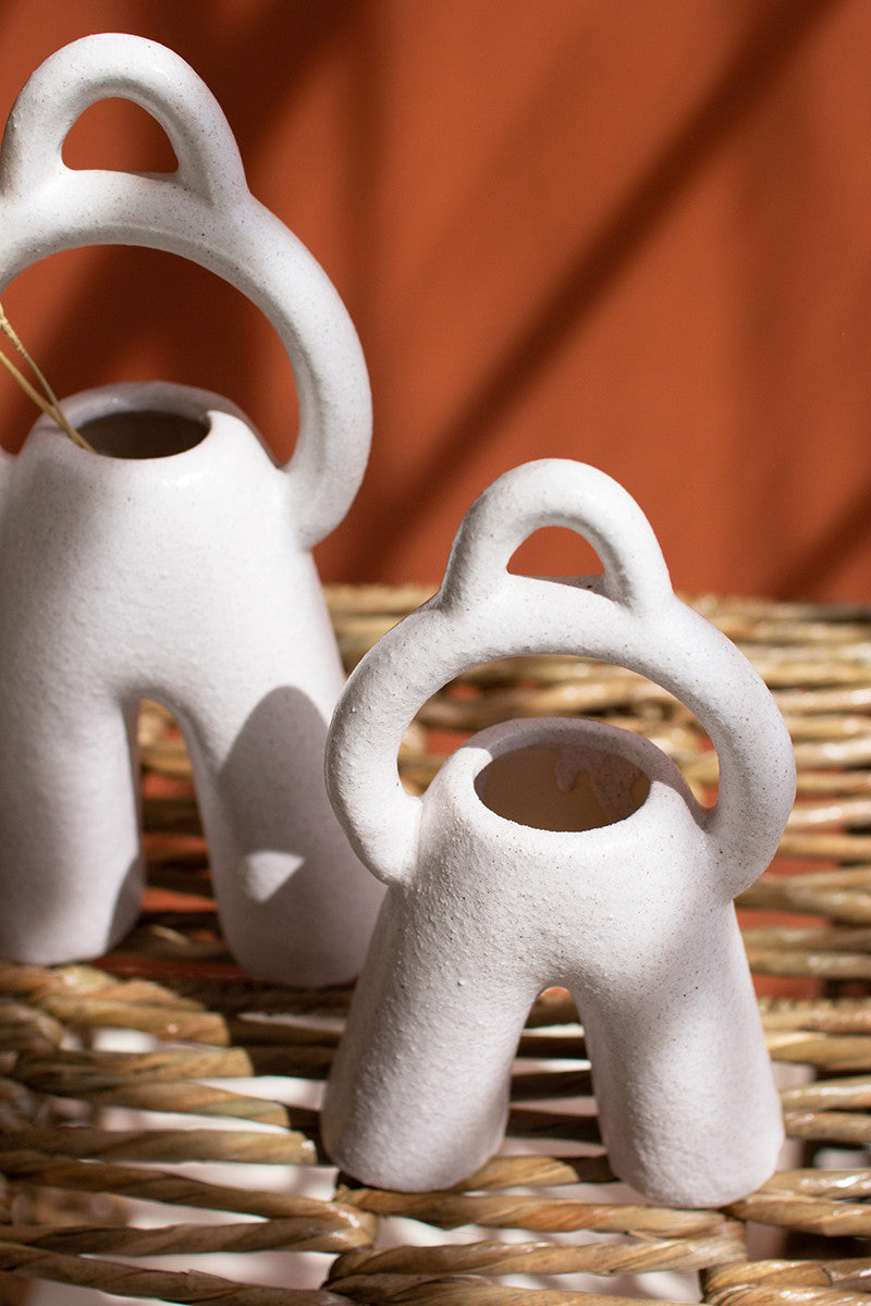 S/2 Modern Bud Vases