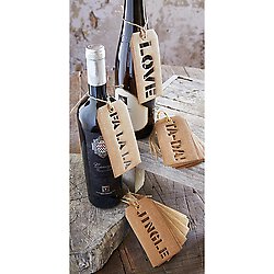 Holiday Wine Tags