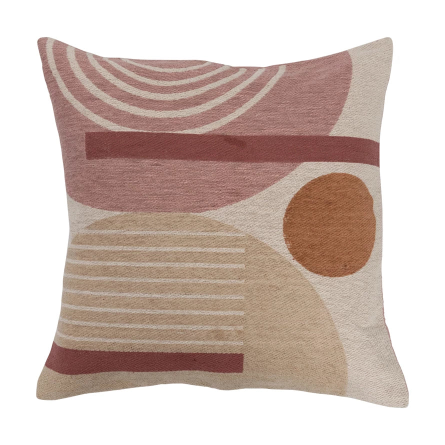 Abstract Woven Pillow