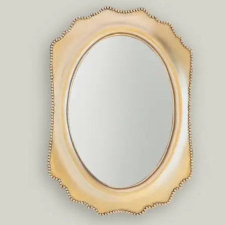 Gold Dots On Edge Mirror