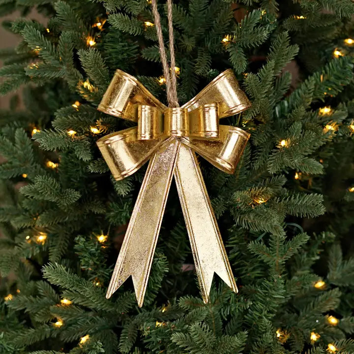 Metal Bow Ornament