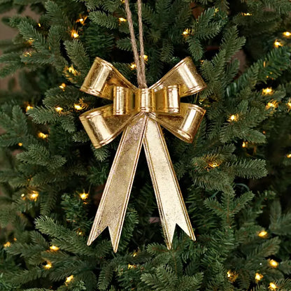 Metal Bow Ornament