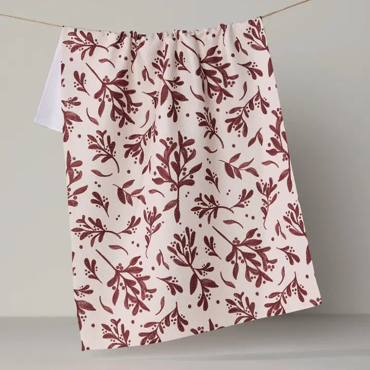 Holiday Geometry Kitchen Towels