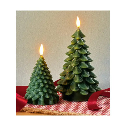Small Pine Tree LED Candle