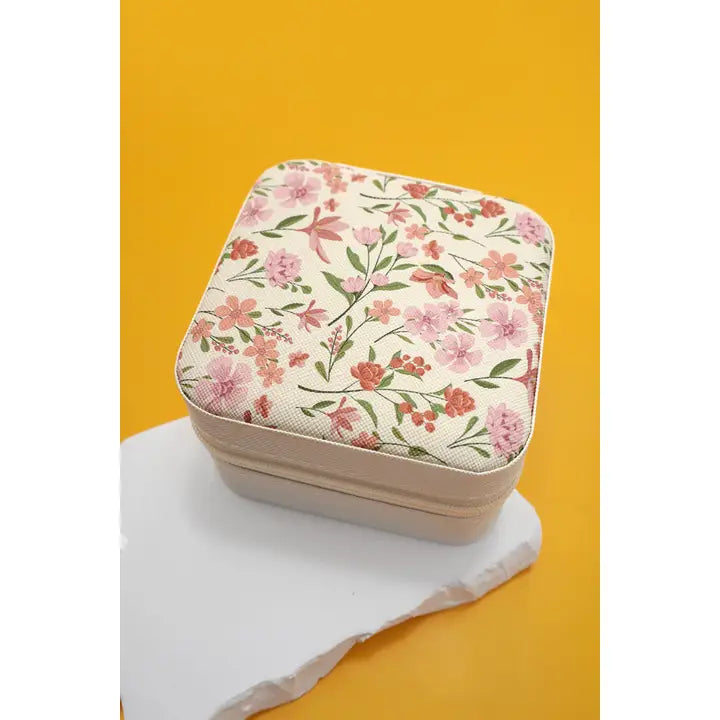 Designed Jewelry Organizer Travel Box Case