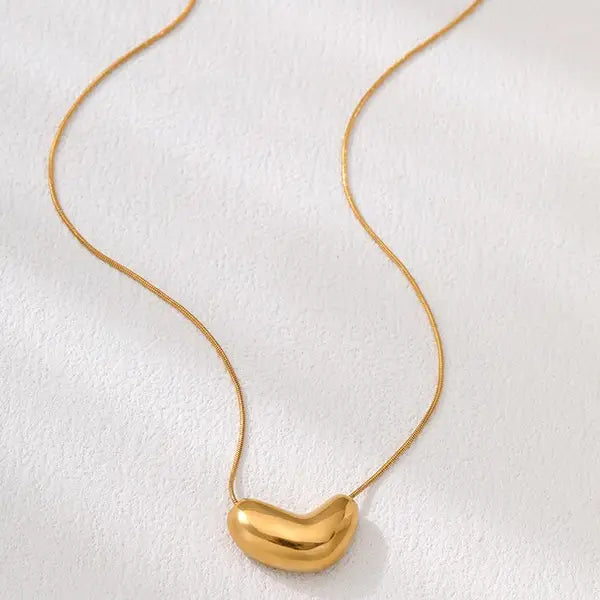 Gold Bean Necklace