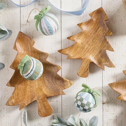 Wood Tree Serving Tray Collection