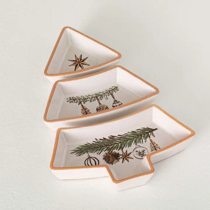 Scandi Christmas Tree Platter
