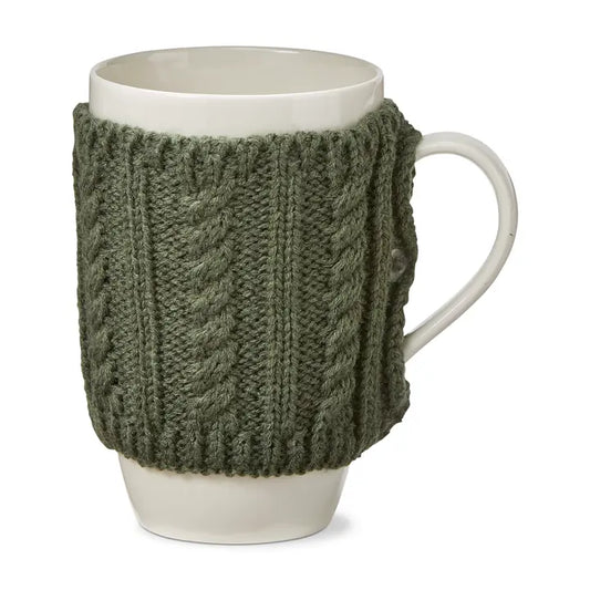 Green Warm Wishes Sweater Mug