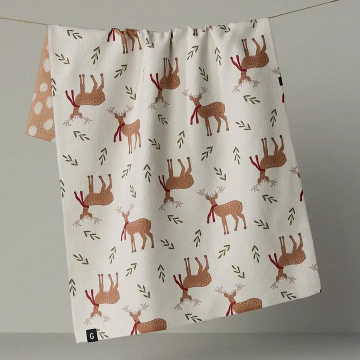 Geometry Double Sided Kitchen Towel