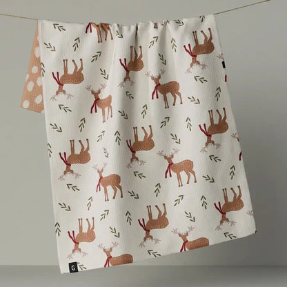 Geometry Double Sided Kitchen Towel