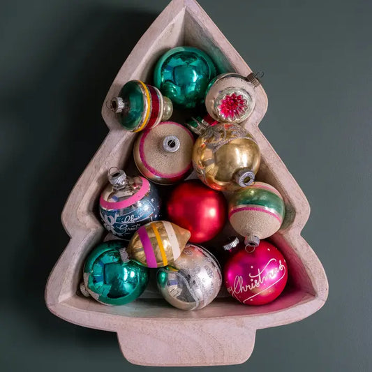 Christmas Tree Dough Bowl