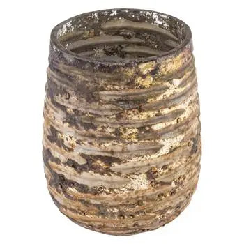 Rustic Mercury Glass Votive