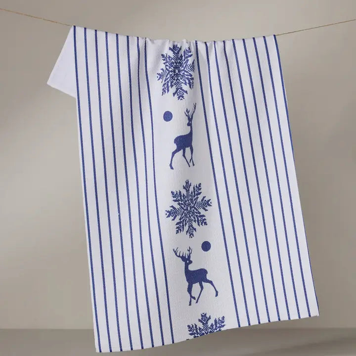 Holiday Geometry Kitchen Towels
