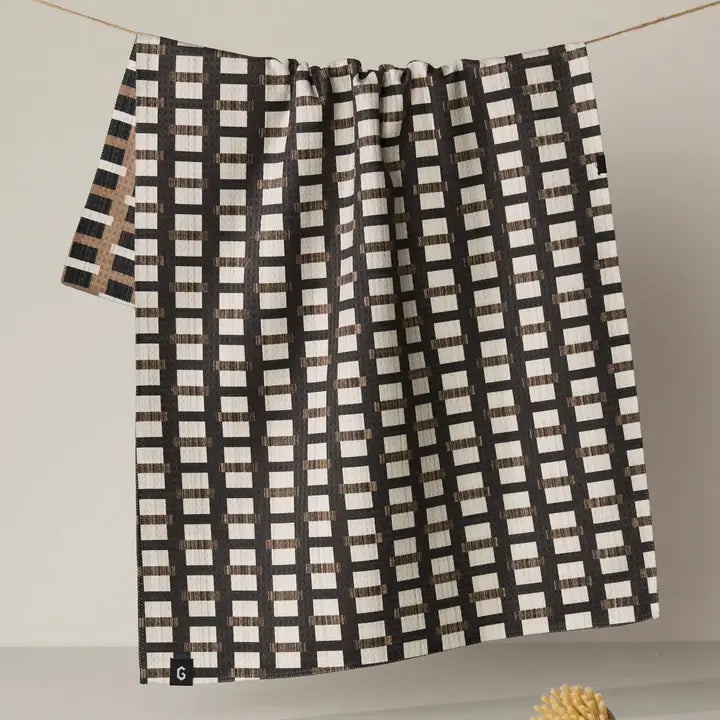 Geometry Double Sided Kitchen Towel