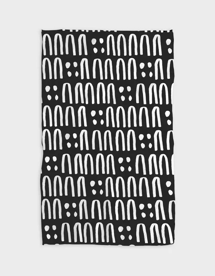 Spring Geometry Kitchen Towels