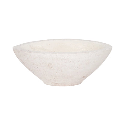 White Artisanal Terracotta Vase