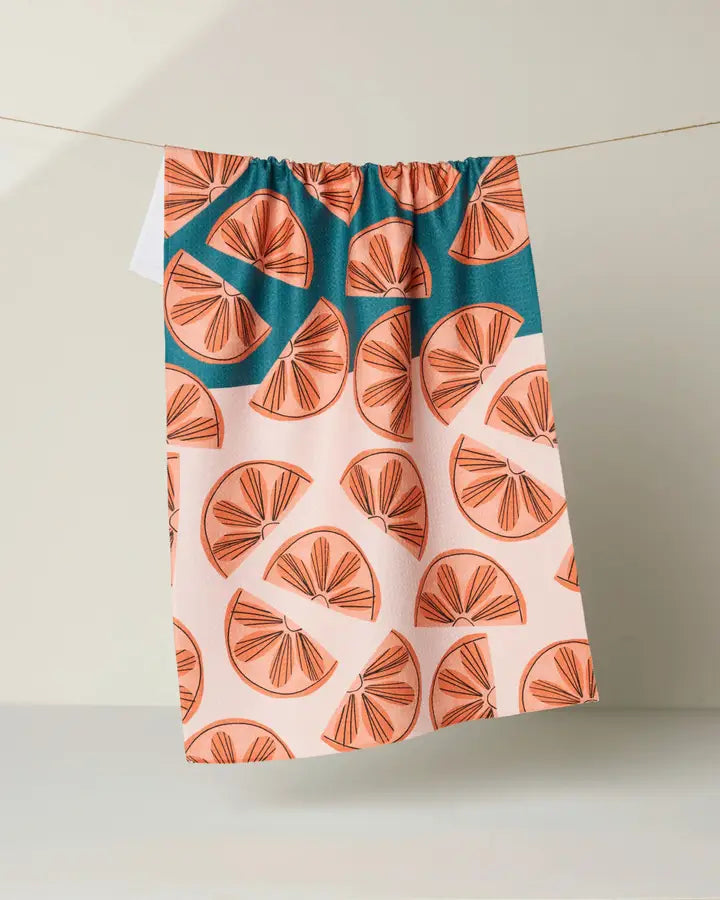 Spring Geometry Kitchen Towels