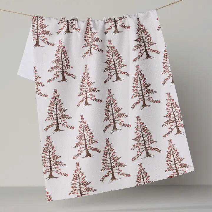 Holiday Geometry Kitchen Towels