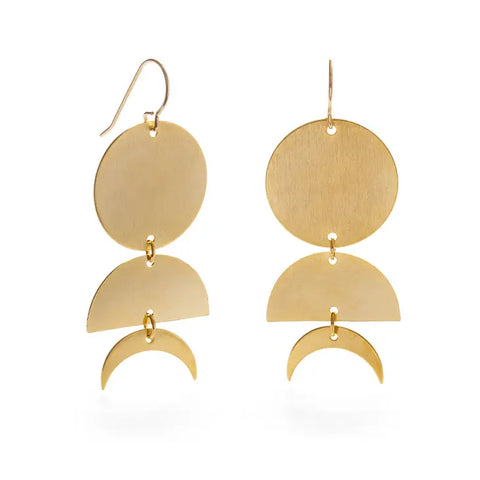 Celestial Geometry Earrings