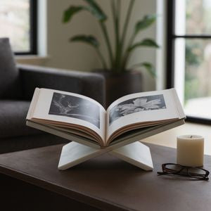 Havenrun White Bookstand