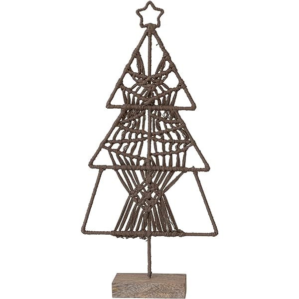 Cotton Thread Metal Tree