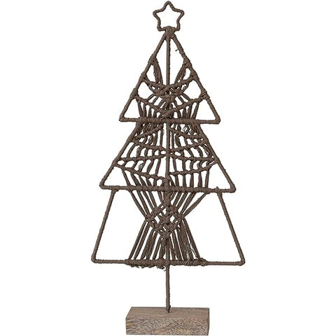 Cotton Thread Metal Tree
