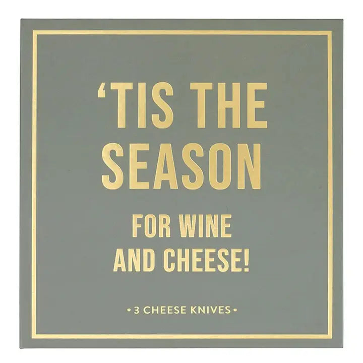 Snowflake Cheese Knives Book Box - 'tis the Season