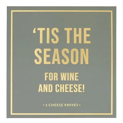 Snowflake Cheese Knives Book Box - 'tis the Season