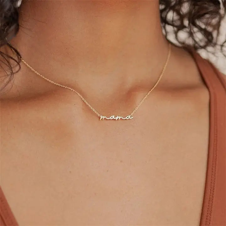 Mama Pendant Necklace